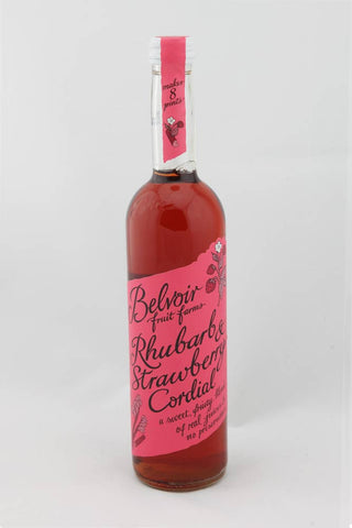 Rhubarb & Strawberry Cordial